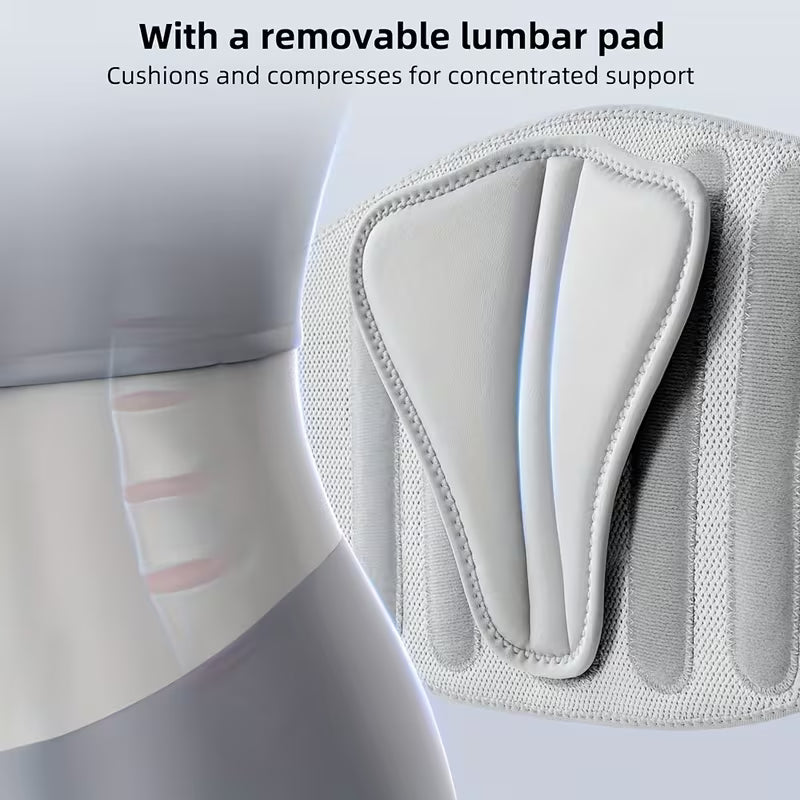 Lower Back Decompression Belt - Lumbar Traction Support Brace for Back Pain Relief