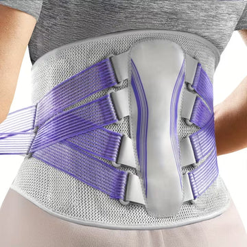Lower Back Decompression Belt - Lumbar Traction Support Brace for Back Pain Relief