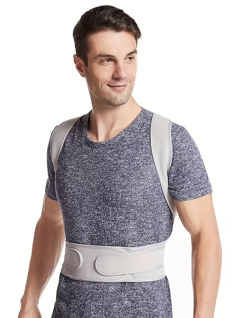 Plus Size Posture Corrector - Full Back Support Brace for Posture Correction