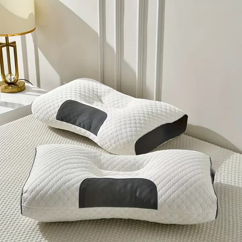 Neck Support Pillow for Sleeping - Bone Shaped Ergonomic Cervical Pillow for Travel
