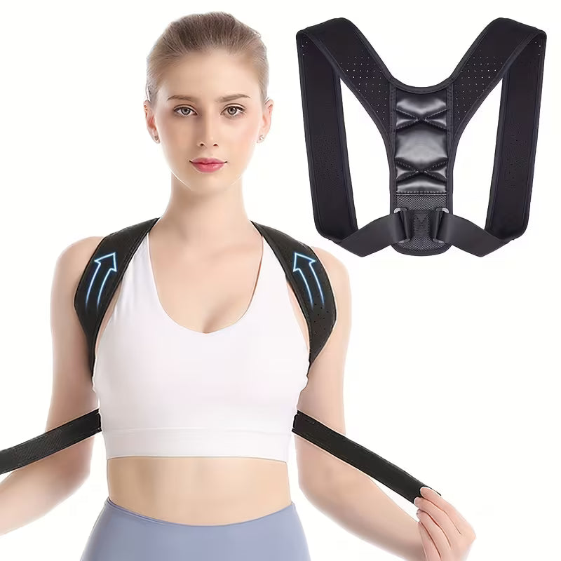 Posture Corrector for Men & Women - Premium Comfort Back Support Brace
