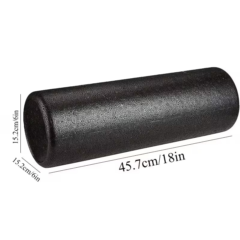 12" Foam Roller for Muscle Recovery - High Density Roller for Back, Legs & Deep Tissue Massage